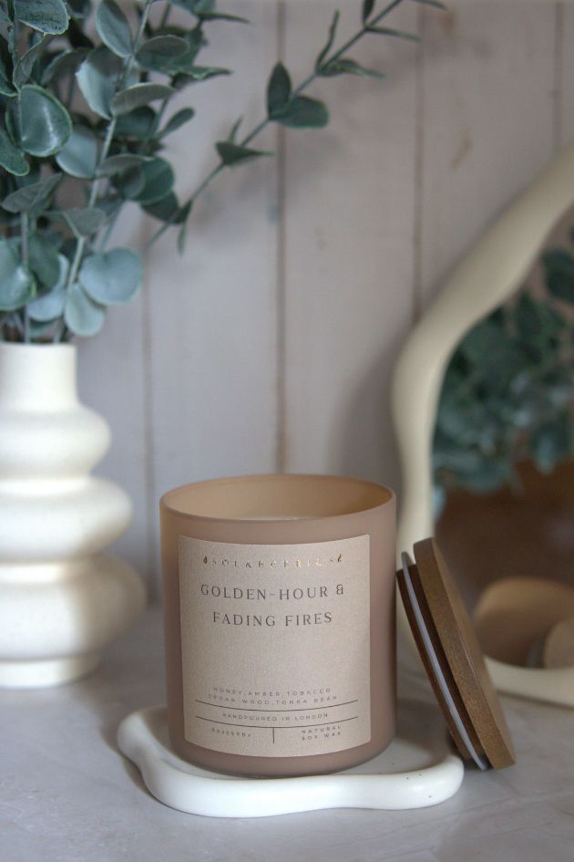 Golden Hour & Fading Fires Candle