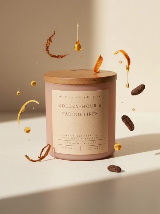 Golden Hour & Fading Fires Candle