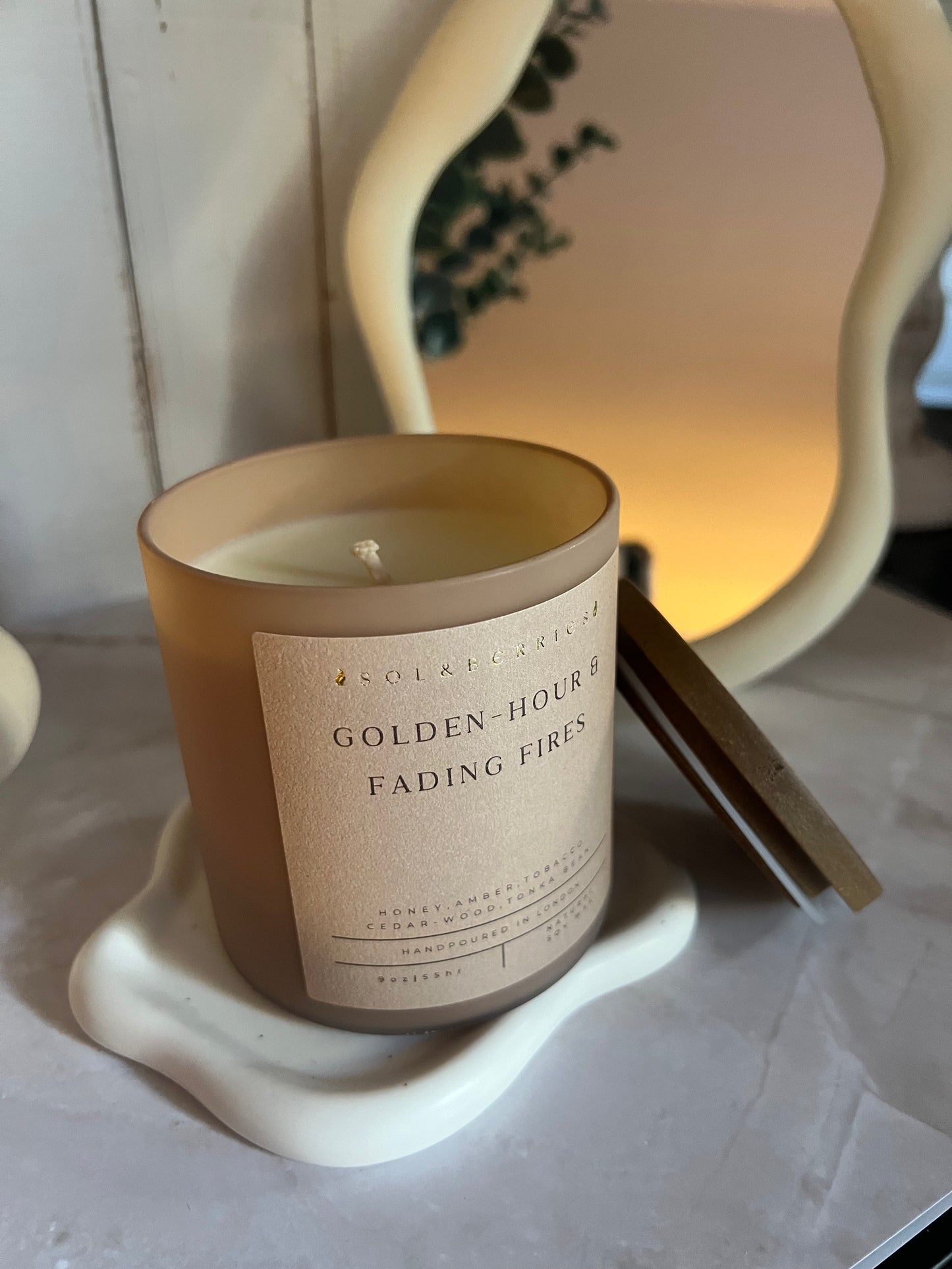 Golden Hour & Fading Fires Candle